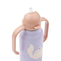 Gourde Kimmie 250 ml Cat / Warm lilac- LIEWOOD