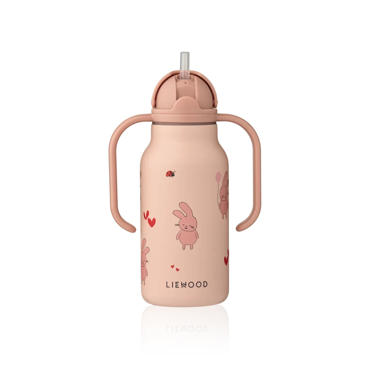 Gourde Kimmie 250 ml wild child / rosey - LIEWOOD