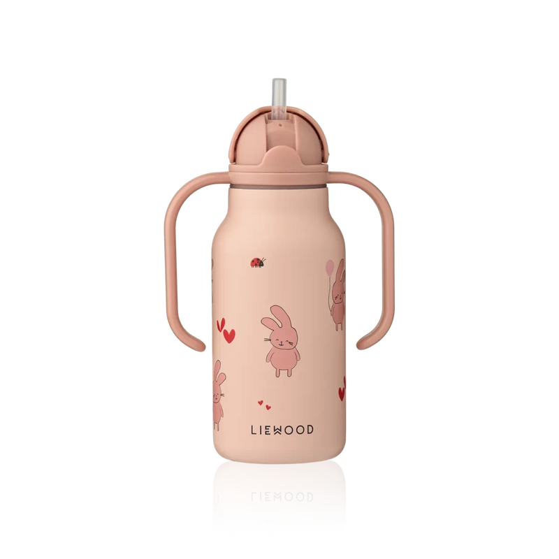 Gourde Kimmie 250 ml wild child / rosey - LIEWOOD 