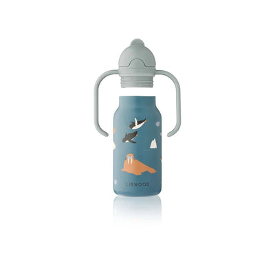 Gourde Kimmy 250 ml Arctic sea/ Ocean view - LIEWOOD LW19618 2501 5715493491543