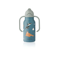 Gourde Kimmy 250 ml Arctic sea/ Ocean view - LIEWOOD LW19618 2501 5715493491543