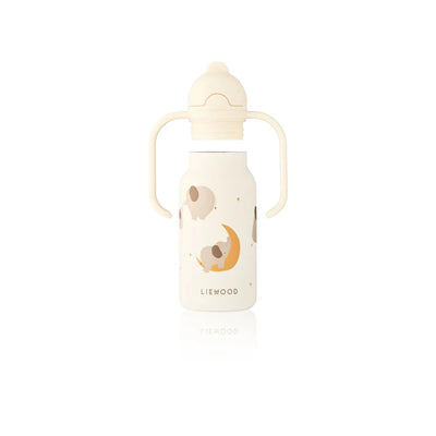 Gourde Kimmy 250 ml Elephant / crème de la crème- LIEWOOD LW19618 2506 5715493491567