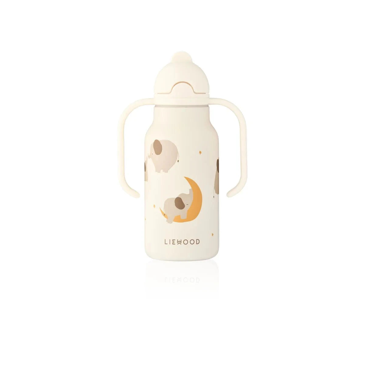 Gourde Kimmy 250 ml Elephant / crème de la crème- LIEWOOD LW19618 2506 5715493491567