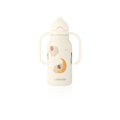 Gourde Kimmy 250 ml Elephant / crème de la crème- LIEWOOD LW19618 2506 5715493491567