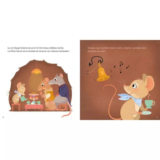 Grisette, la petite souris part en mission - AUZOU 9782733882573