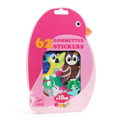 Grosses gommettes oiseaux - Djeco DJ00058 3070900000582