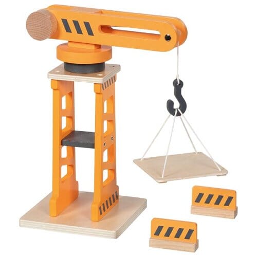 Grue pivotante goki avec plateforme de chargement