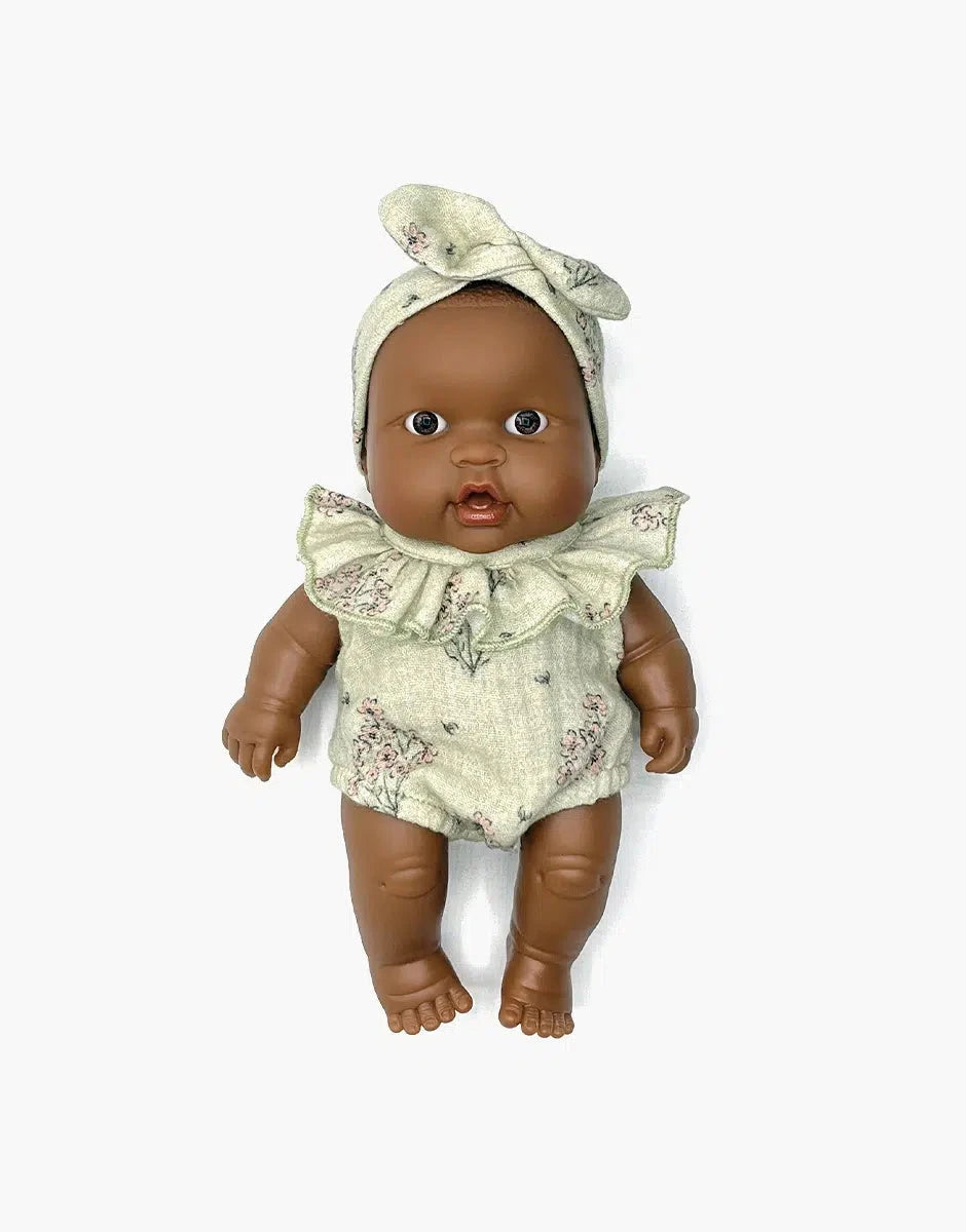 Hébé et son ensemble Eva en gaze de coton Fleurs des champs - MINIKANE PA31019-01 3701548455891