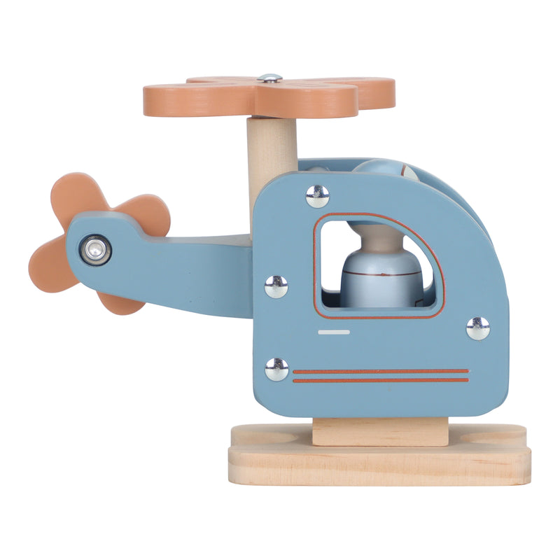 helicoptère en bois avec figurine - LITTLE DUTCH LD2552 8713291225527