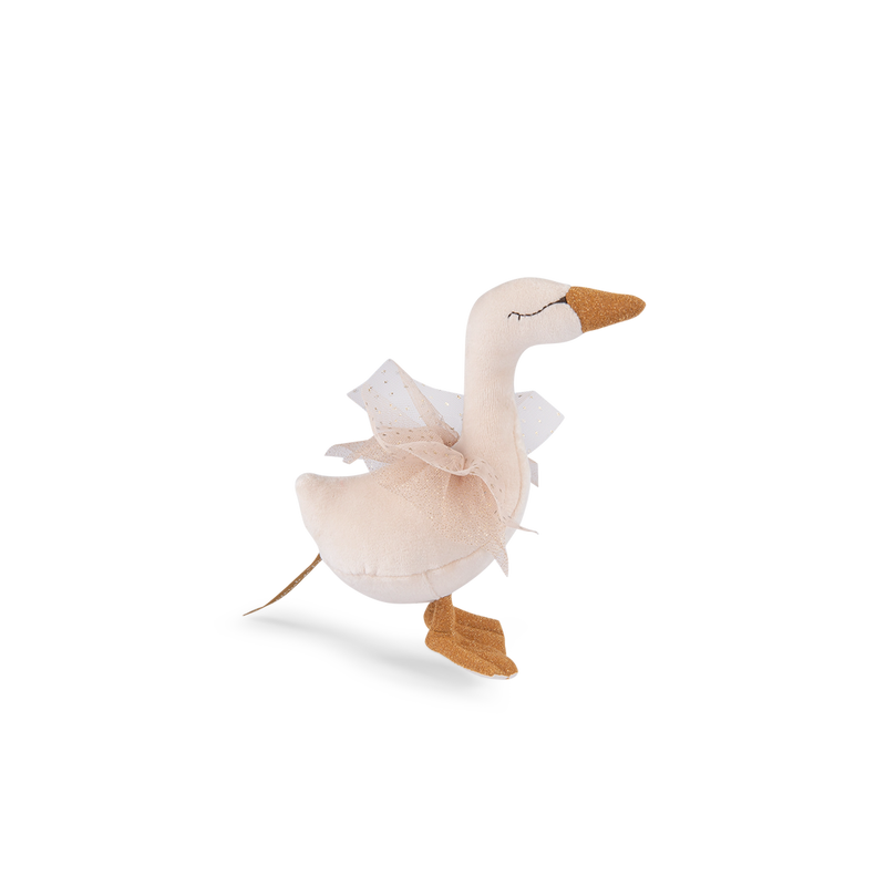 Hochet Cygne la petite école de danse ailes en tule - Moulin Roty 667035 3575676670354