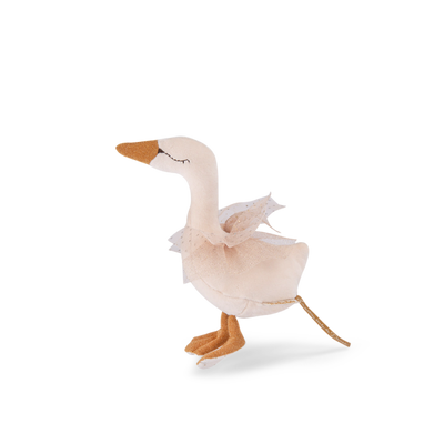 Hochet Cygne la petite école de danse ailes en tule - Moulin Roty 667035 3575676670354