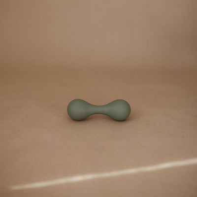 hochet silicone dried thyme - mushie 70.072.05 0810052469997