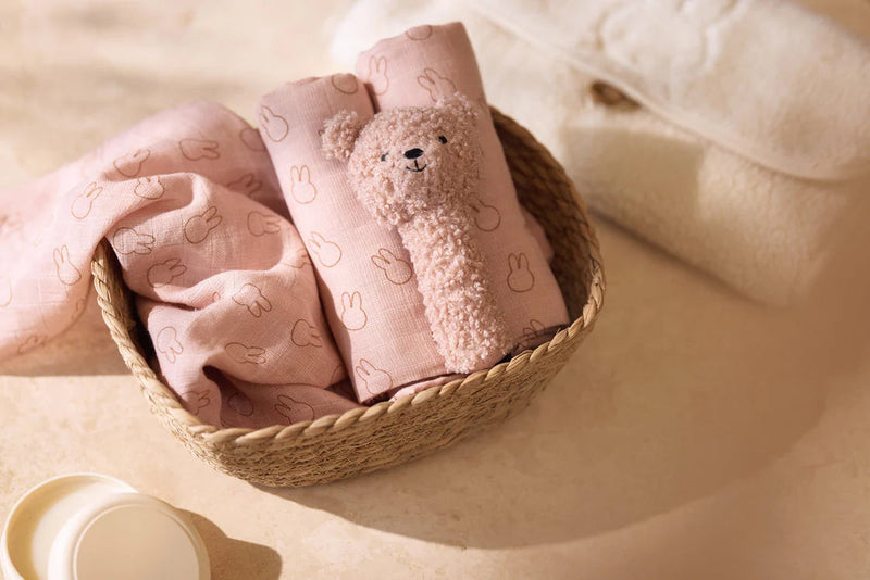 Hochet teddy bear wild rose - JOLLEIN 039-001-68063 8717329388734