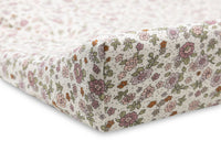 Housse matelas à langer jersey 50x70cm retro flowers - JOLLEIN 022-503-67045 8717329376205