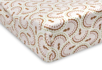 Housse matelas à langer Jersey 50x70cm Soft Plumes - Jollein