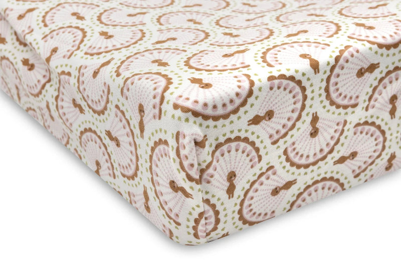 Housse matelas à langer Jersey 50x70cm Soft Plumes - Jollein 