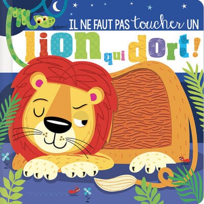 IL NE FAUT PAS TOUCHER UN LION QUI DORT ! - AUZOU 