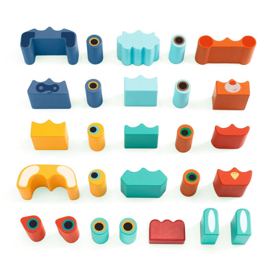 jeu construction Ze Faces - DJECO