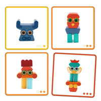jeu construction Ze Faces - DJECO