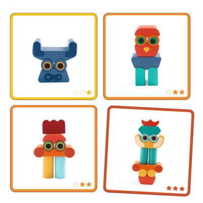 jeu construction Ze Faces - DJECO