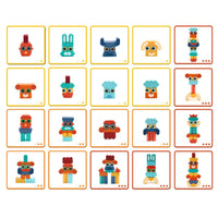 jeu construction Ze Faces - DJECO
