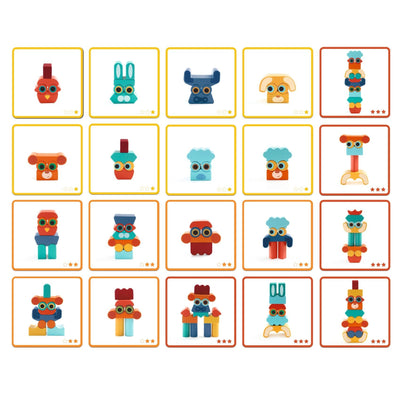 jeu construction Ze Faces - DJECO