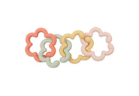 jeu d'anneaux Silicone flowers - jollein