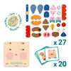 jeu d'assemblage creafaces - Djeco DJ01676 3070900016767