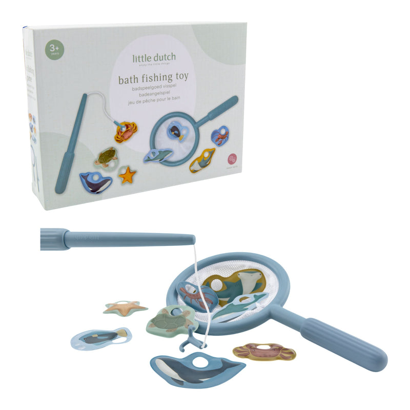 Jeu de bain pêche à la ligne Bleu - LITTLE DUTCH 