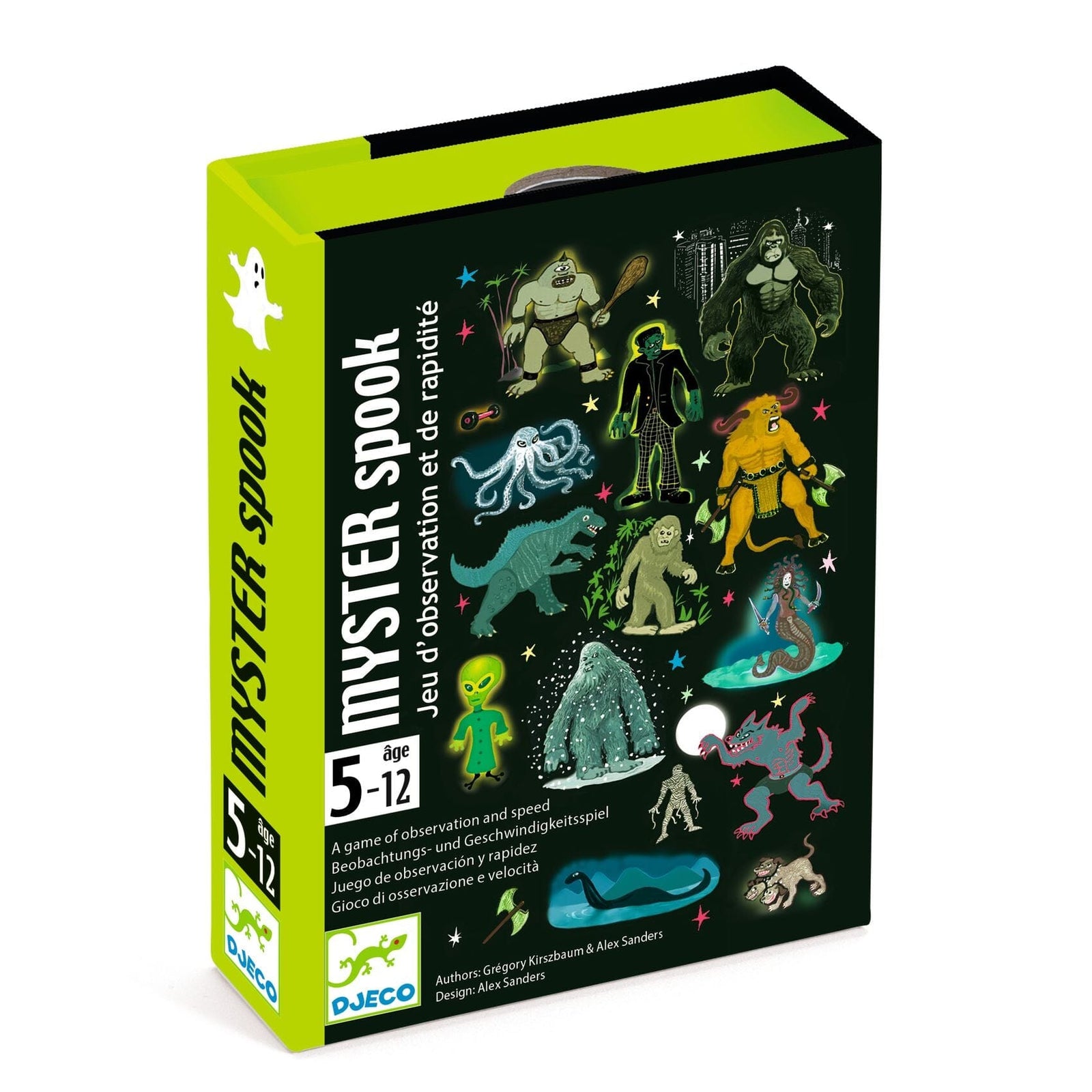 jeu de cartes myster spook - DJECO DJ05070 3070900050709