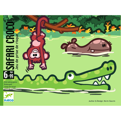 jeu de cartes safari croco - DJECO DJ05077 3070900050778