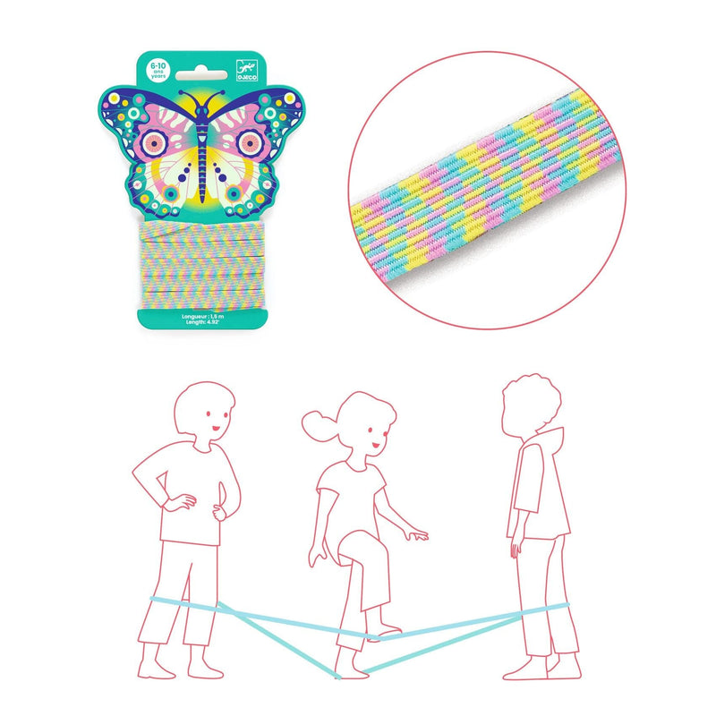 Jeu de l'élastique Papillon - DJECO 
