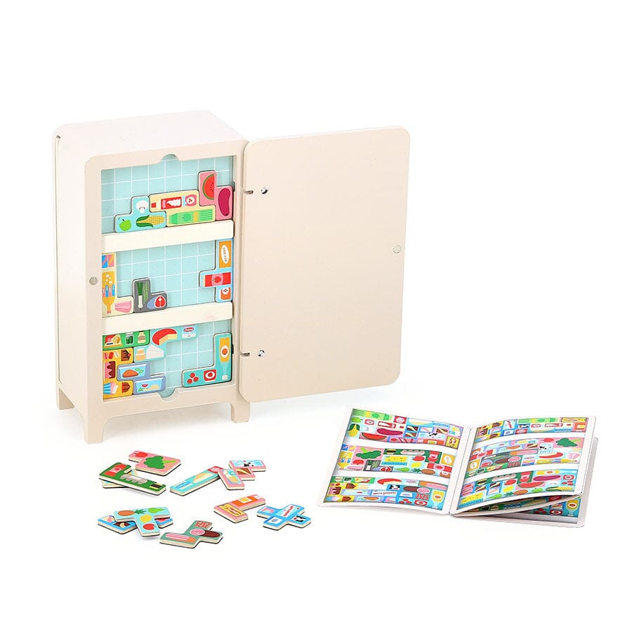 Jeu de logique en bois le frigo Ingela P Arrhenius - VILAC 7640 3048700076403
