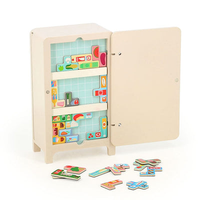 Jeu de logique en bois le frigo Ingela P Arrhenius - VILAC 7640 3048700076403