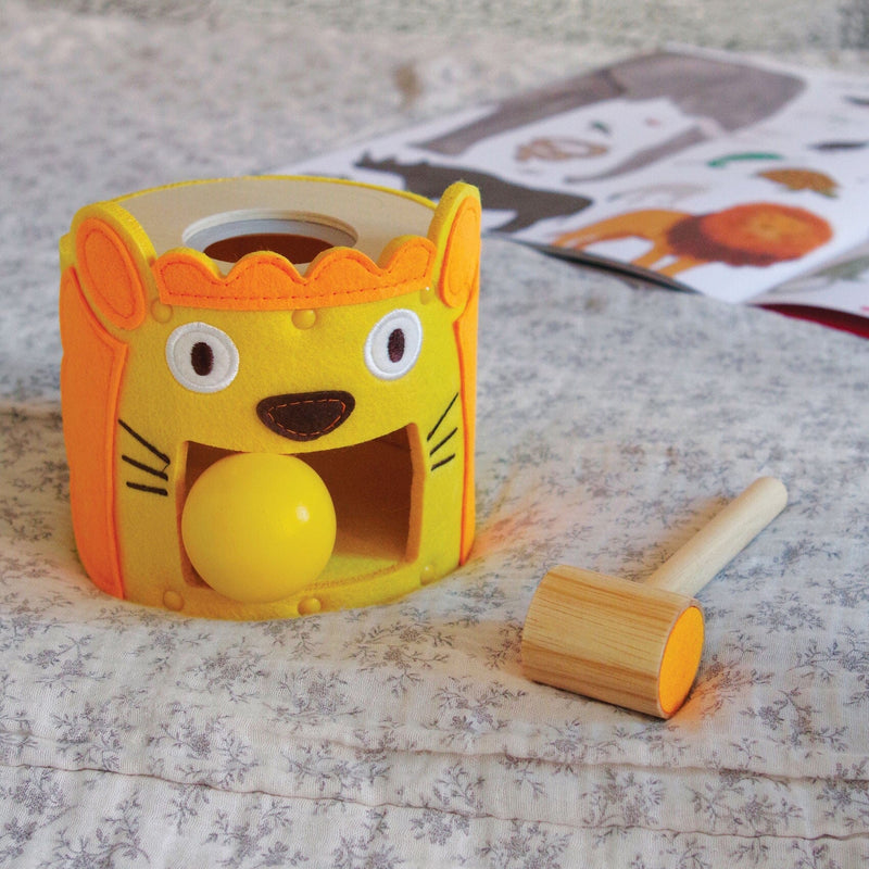 jeu de tap-tap en feutrine et bois softitap - Djeco 