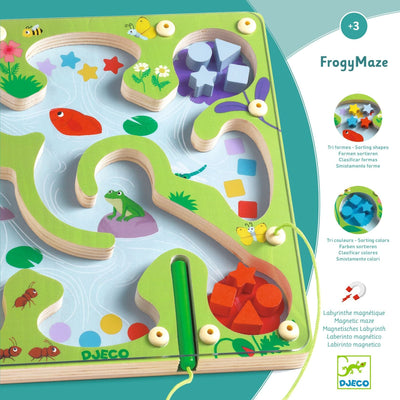 jeu de tri magnetique FrogyMaze - DJECO DJ01614 3070900016149