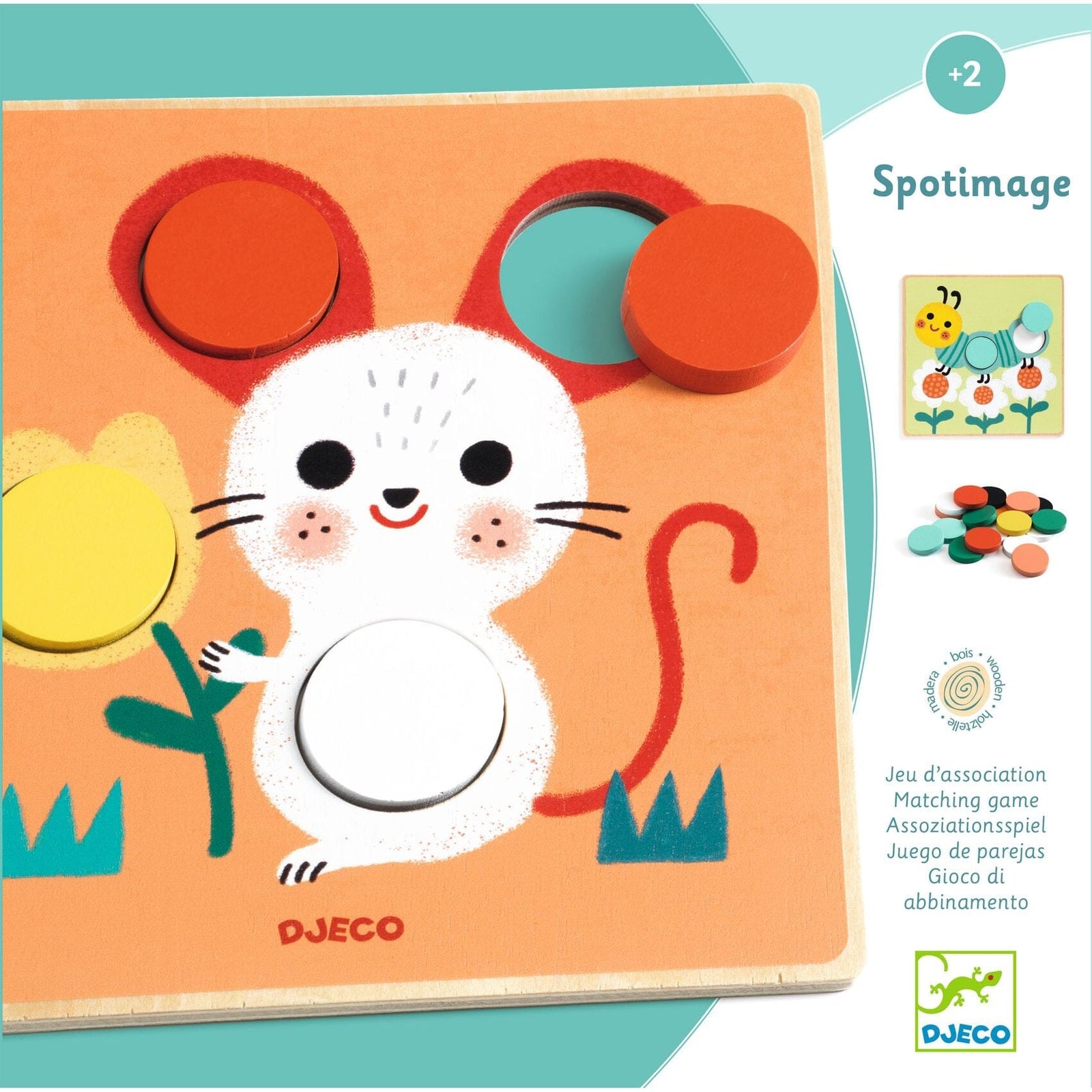 jeu educatif bois Spotimage - DJECO DJ01617 3070900016170