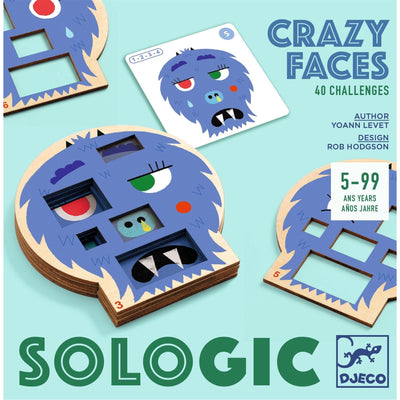 jeu educatif crazy faces - DJECO DJ08591 3070900085916