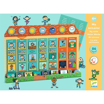 jeu educatif ma semaine - DJECO DJ08369 3070900083691