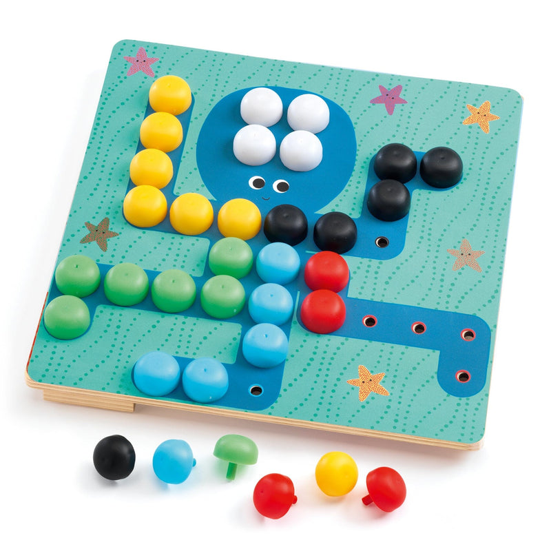 jeu educatif Primo Mosaïco - DJECO DJ08140 3070900081406