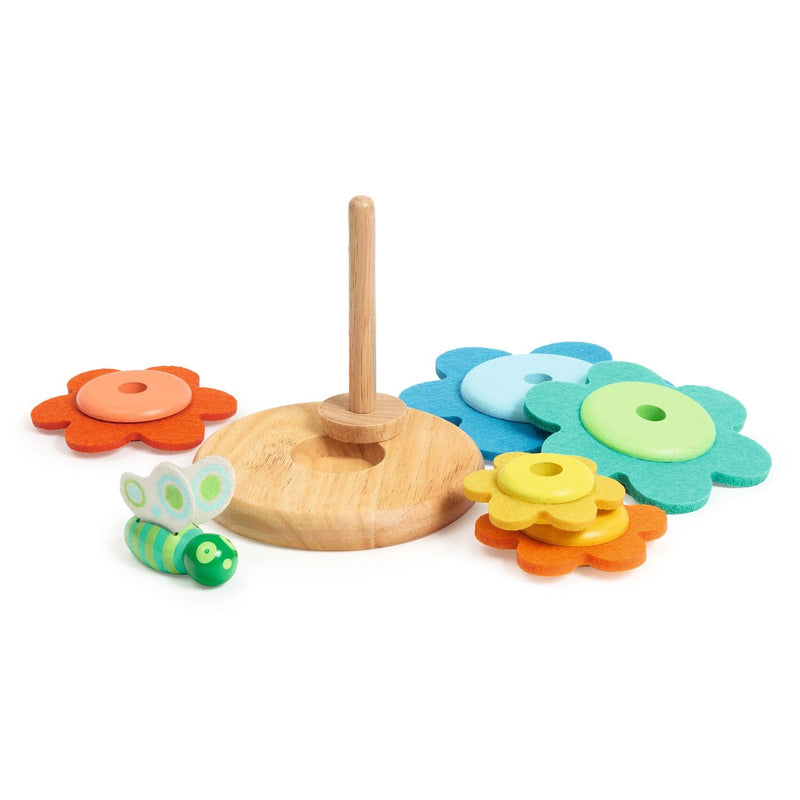 jeu empilage en bois butterflower - DJECO DJ06404 3070900064041