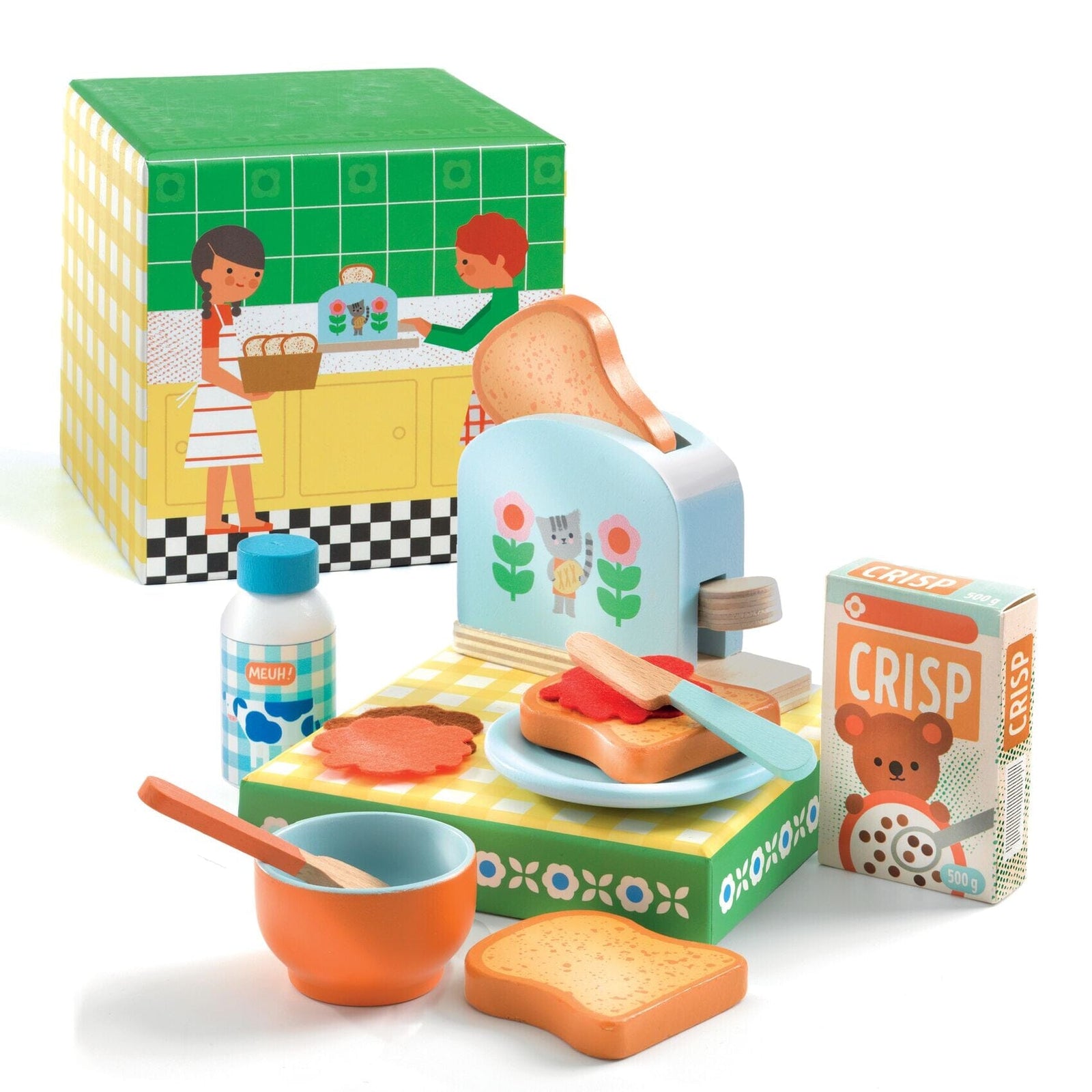 jeu imitation P'TI SET Petit déjeuner - DJECO 