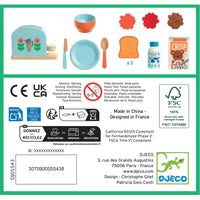 jeu imitation P'TI SET Petit déjeuner - DJECO