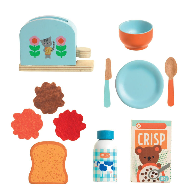 jeu imitation P'TI SET Petit déjeuner - DJECO 