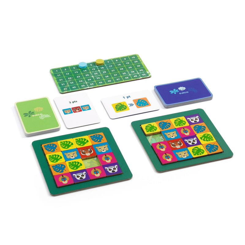 jeu jungle taquin - Djeco DJ00800 3070900008007