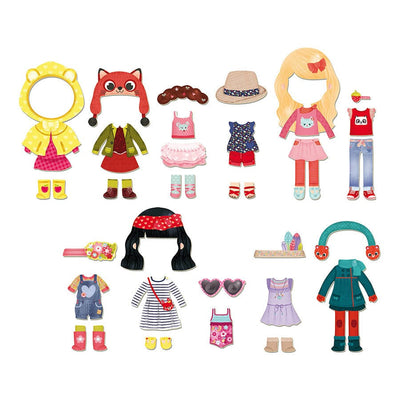 jeu magnetique le dressing de Chloé- VILAC 2800 3048700028006