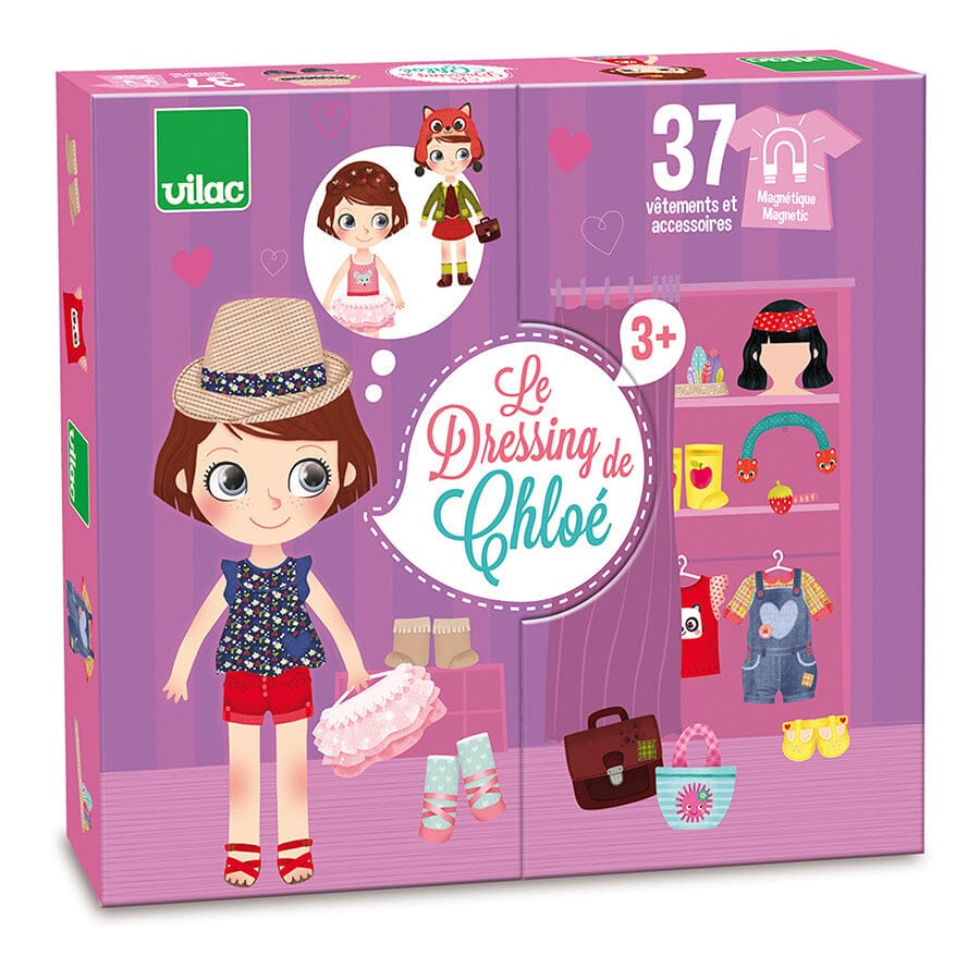 jeu magnetique le dressing de Chloé- VILAC 2800 3048700028006