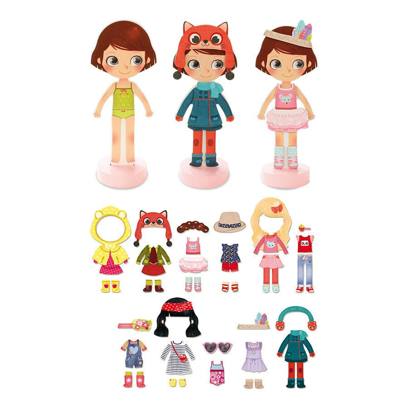 jeu magnetique le dressing de Chloé- VILAC 2800 3048700028006