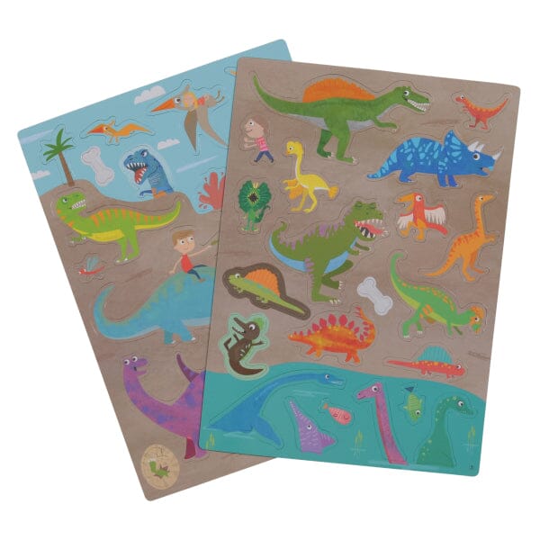 JEU MAGNETIQUE MAGNA CARRY DINOSAURE - TIBER TRIBE