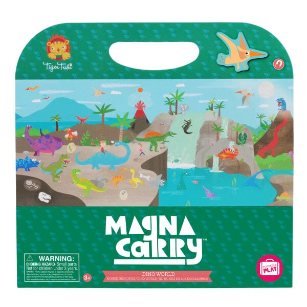JEU MAGNETIQUE MAGNA CARRY DINOSAURE - TIBER TRIBE